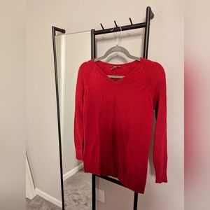 LOFT V-neck Cozy Winter Sweater